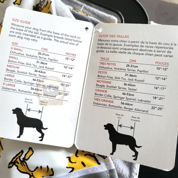 Brand NEW Berkshire Peanuts Woodstock Pet Dog Apparel Jacket Coat - Picture 4 of 4